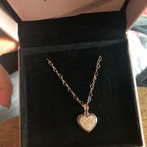 Pandora Rose Gold Heart Chain and Pendant - Picture 1 of 1